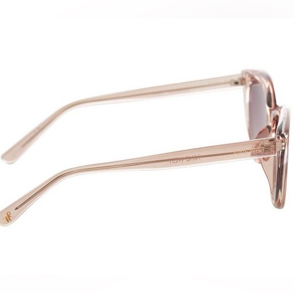 Nine West Womens Cateye Translucent Plastic Frame Sunglasses - Picture 3 of 8